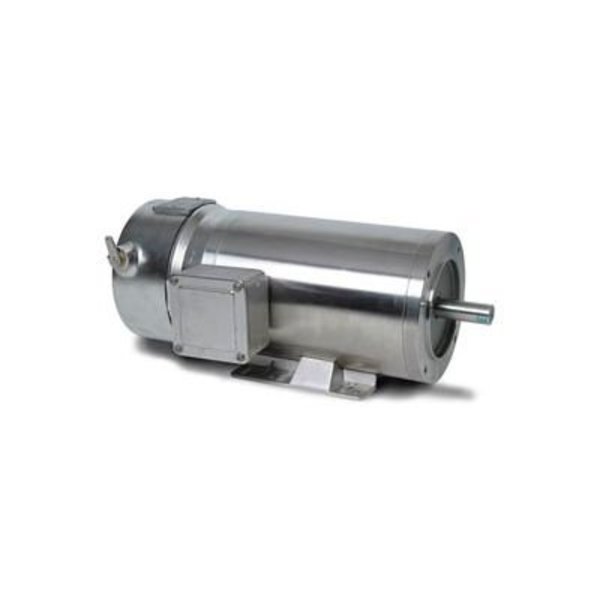 Leeson Electric Leeson Motors Motor Washdown Motor-.5/.33HP, 208-230/460V, 1725/1425RPM, TENV, RIGID C, 1.15 SF 116483